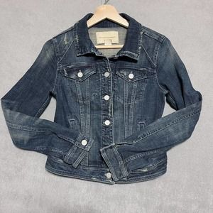 Pilcro Denim Jacket Cotton Blend~Size 38- Med